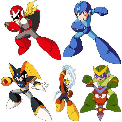 mega man characters|megaman.